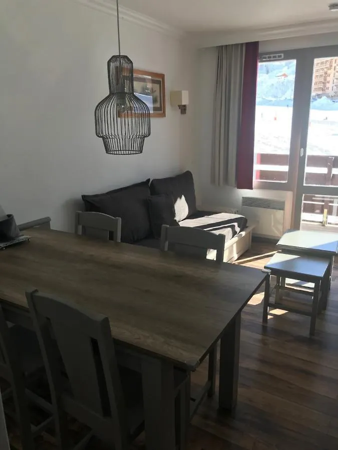 Appartement PLAGNE SOLEIL appart 5 pers - sud - skis aux pieds - vue piste La Plagne-Tarentaise France